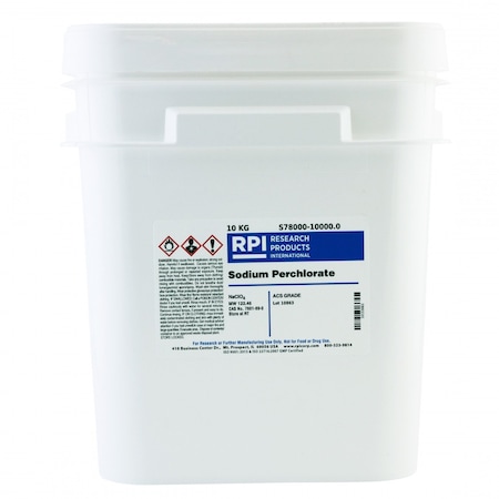 Rpi Sodium Perchlorate, ACS Grade, 10 KG S78000-10000.0